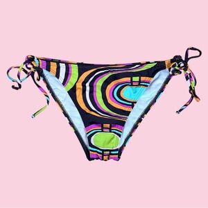 Roxy swirl bikini bottom